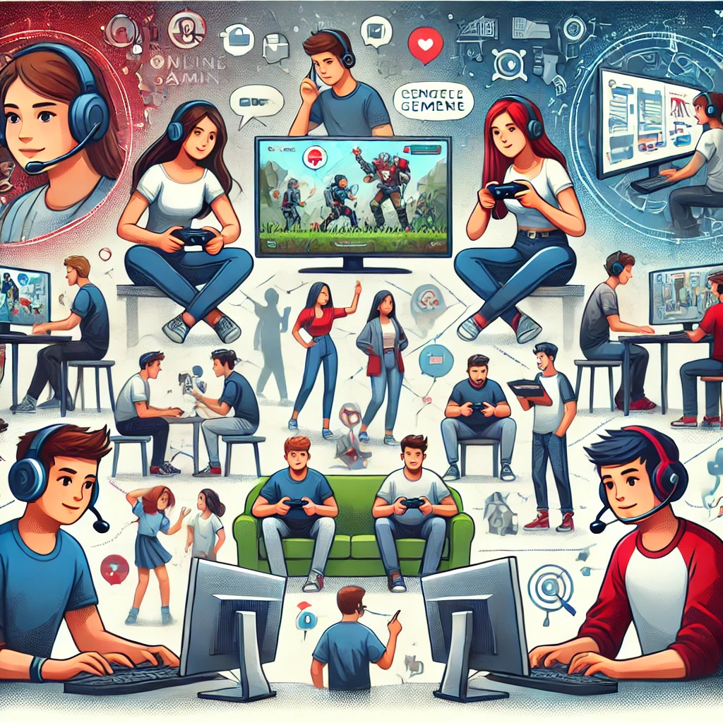 Pengaruh Game Online pada Interaksi Sosial Remaja