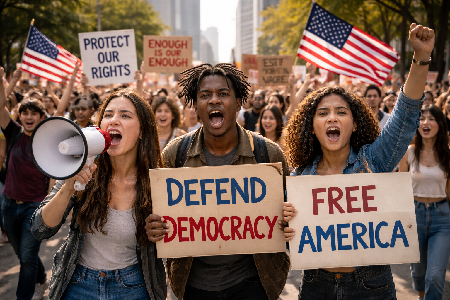 Aksi Sosial dan Protes Besar Warnai Awal 2026 di Amerika Serikat