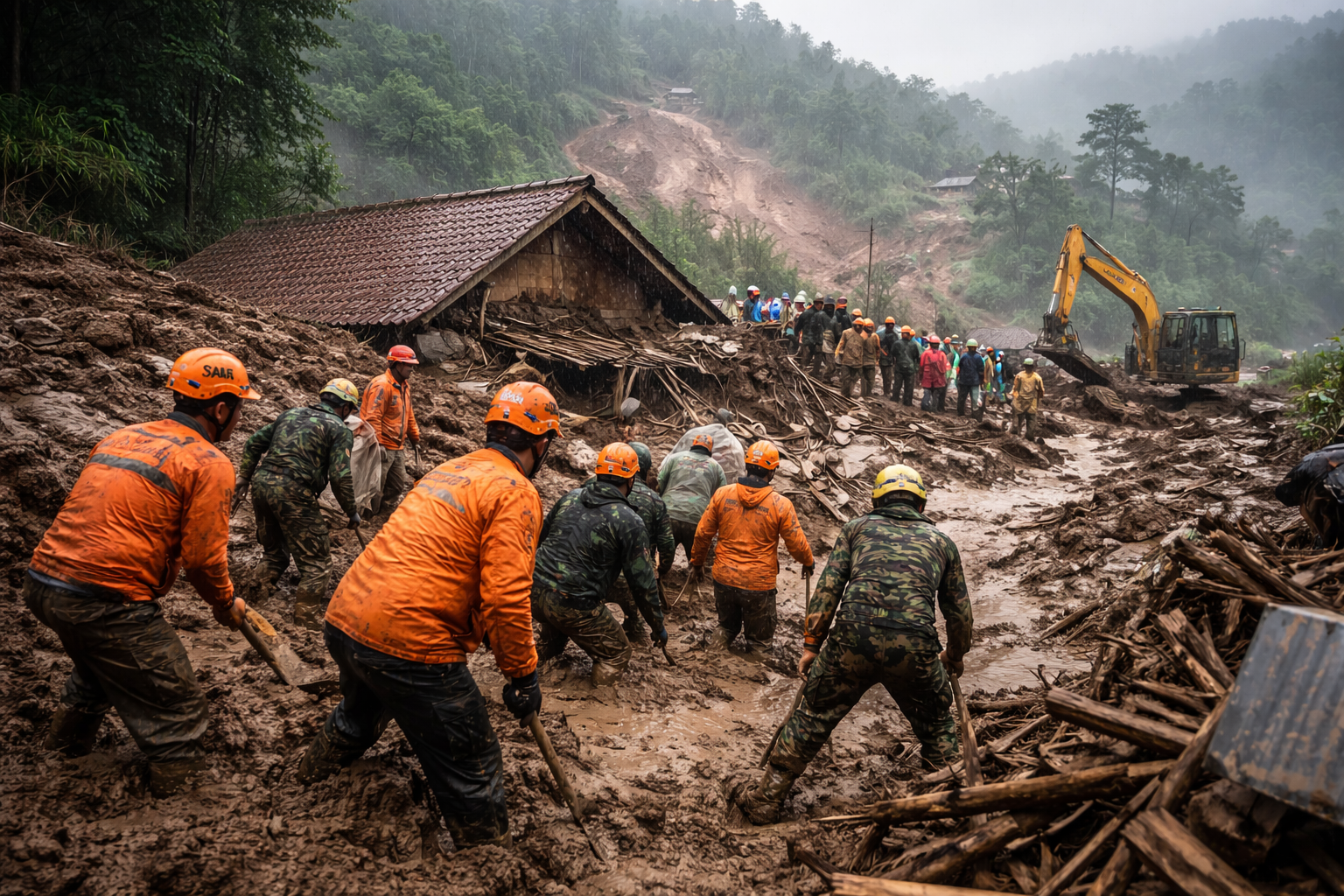 Longsor Mematikan di Jawa Barat