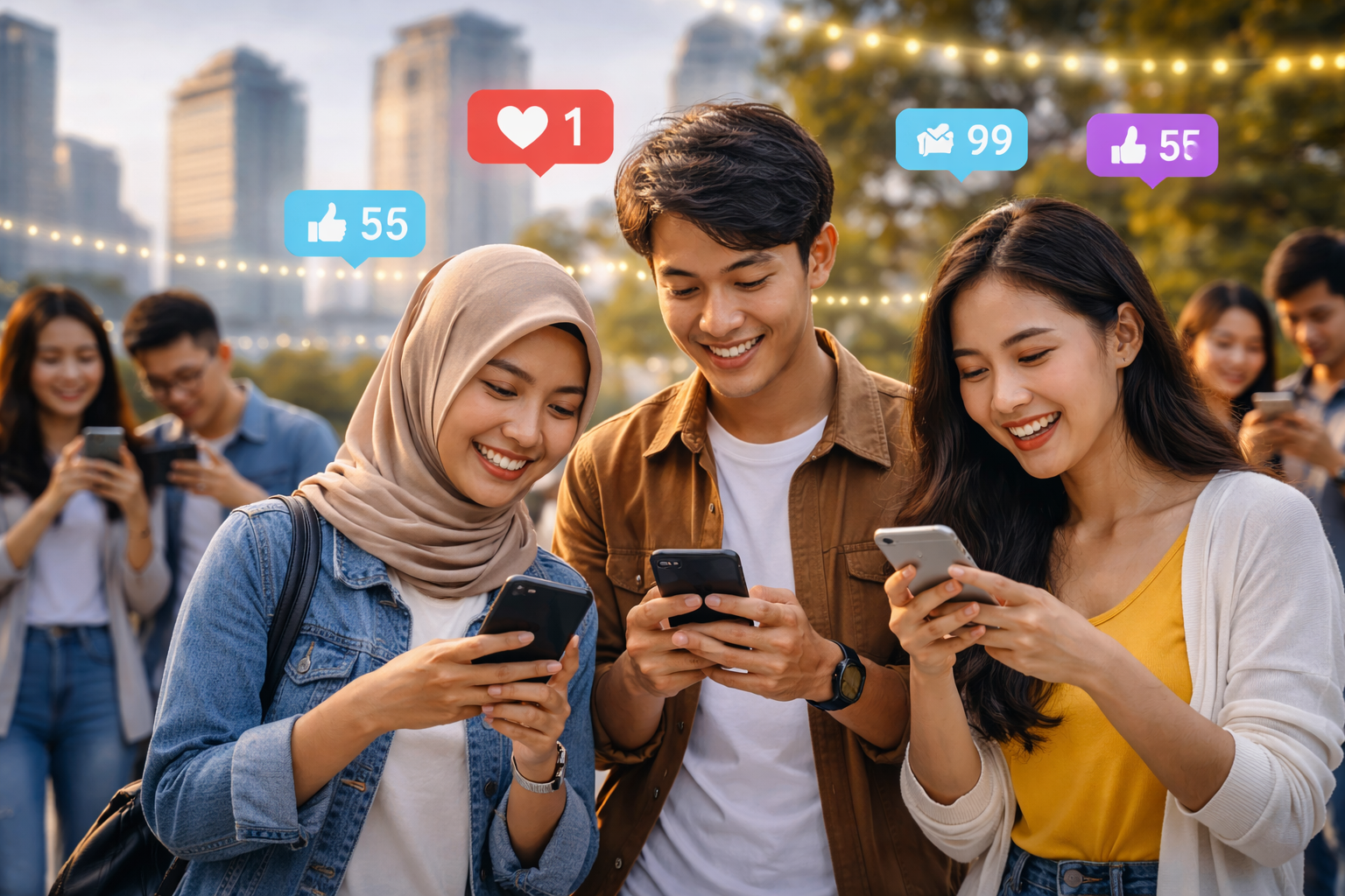 Tren Digital Sosial Media Meningkat Signifikan