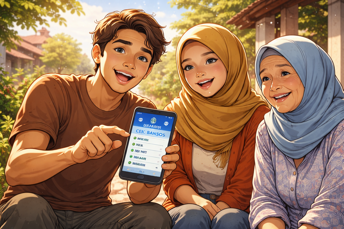 Akses Cek Bantuan Sosial Makin Mudah