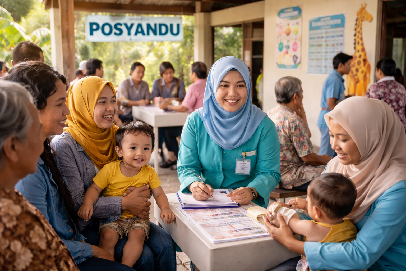 Layanan Posyandu di Indonesia Mengalami Transformasi