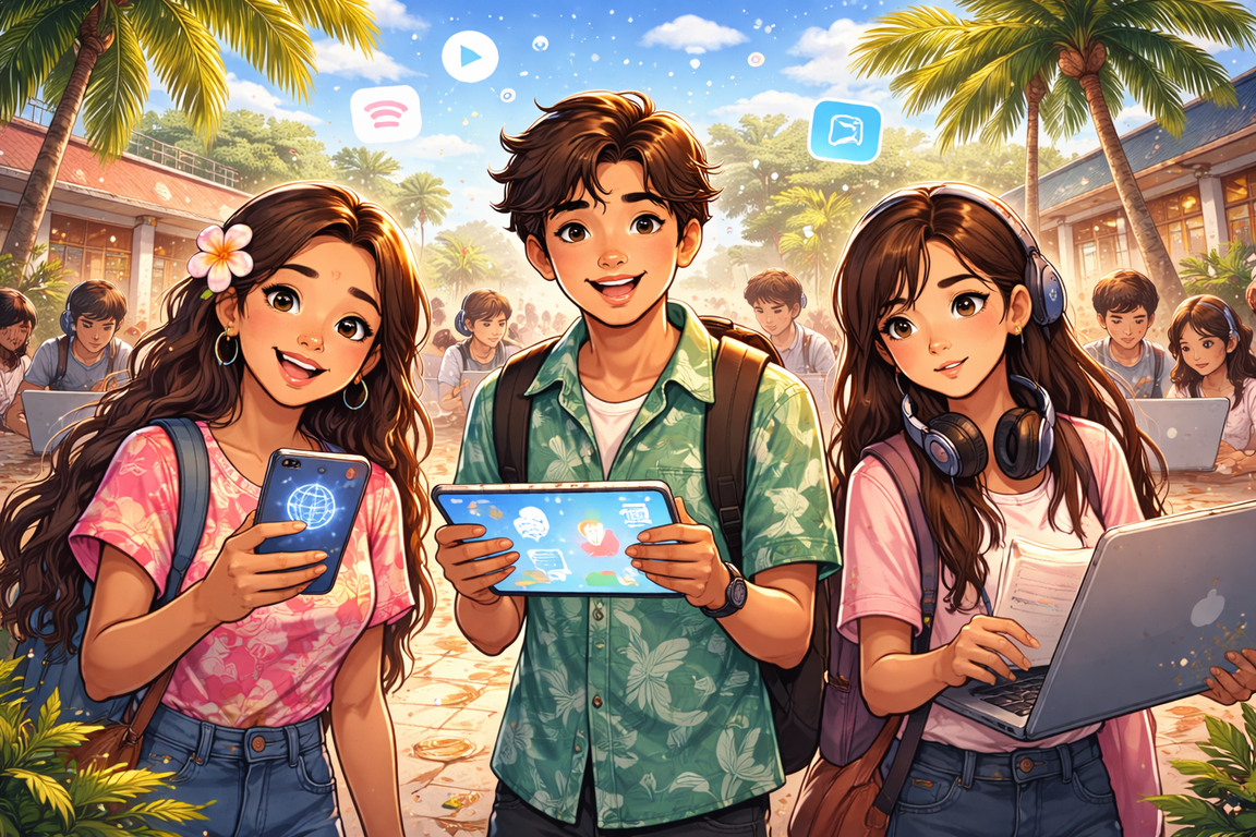 Pendidikan Sosial & Akses Informasi di Pasifik